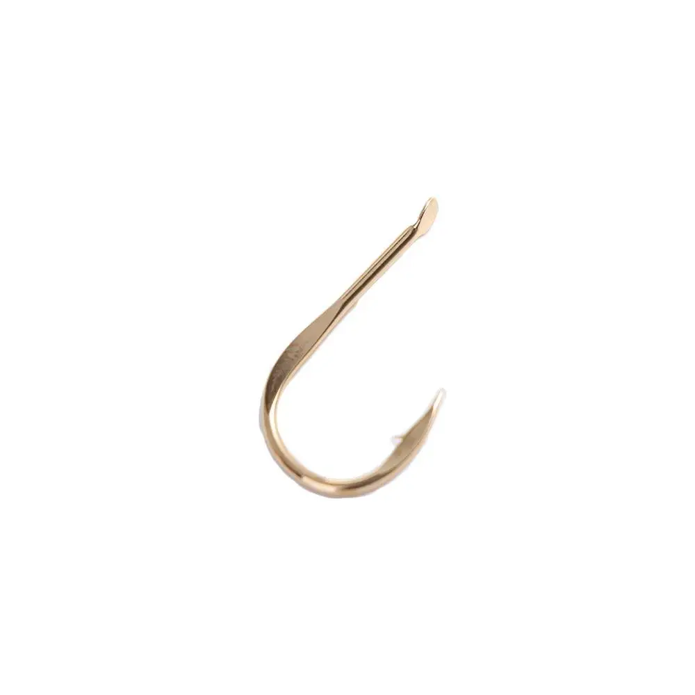 20Pcs/Pack High Carbon Steel Golden Fishing Hooks Barbed Sharp Barbed Hook Single Puncture Strong Gold Fish Hooks Fishing Lover