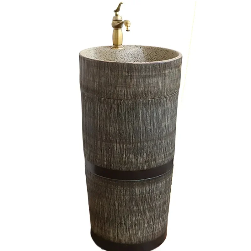 

1Column type washbasin Outdoor washbasin integrated retro