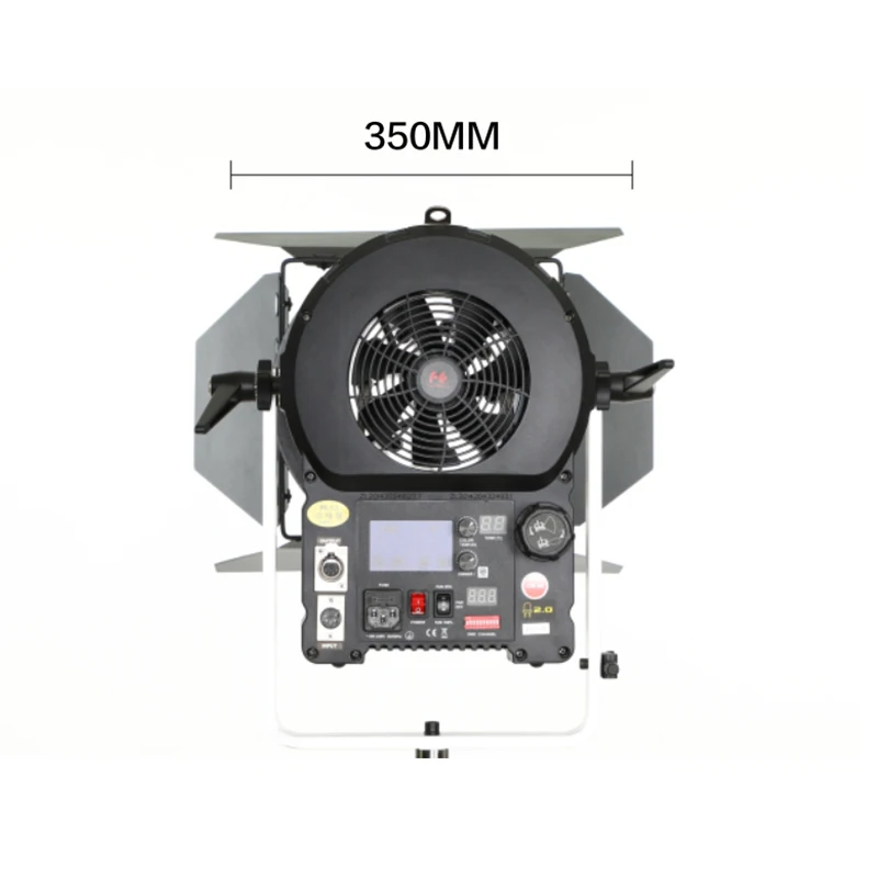 JingYing 2019 CLL-4800TDX Scheinwerfer CRI 95 LCD Touch Panel Control 3000 K-8000 480 W Dmx Led Studio Fresnel Licht