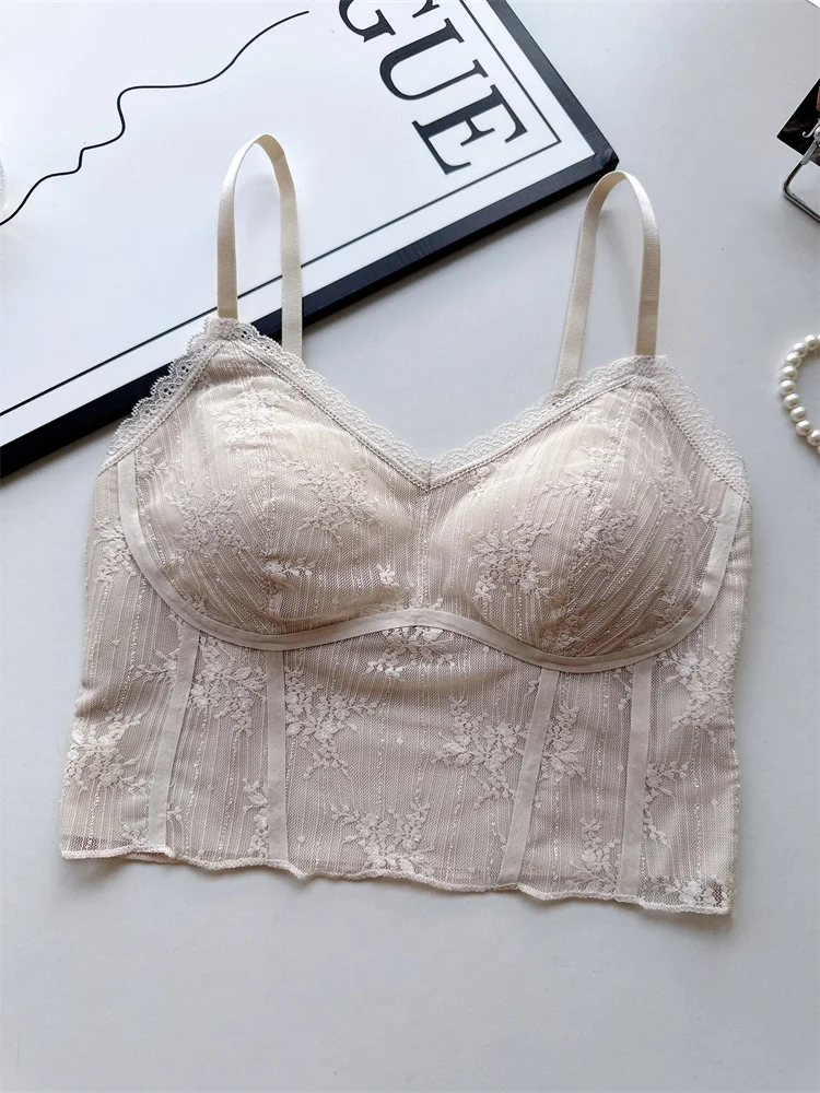 Женский модный топ на бретелях со встроенным бюстгальтером, элегантная майка без рукавов с сексуальным дизайном спины, всесезонная блузка со съемной подкладкой M-L