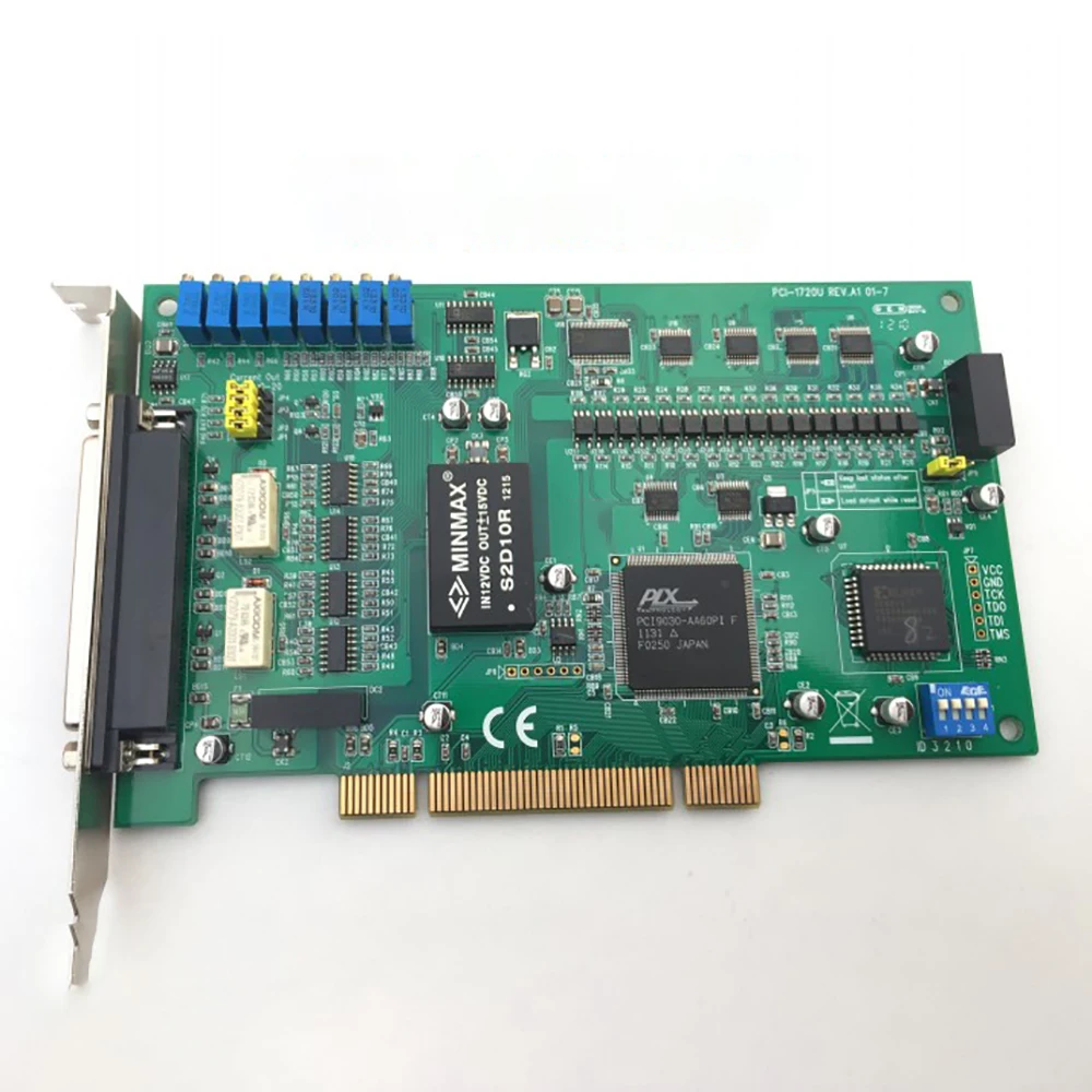 For Advantech PCI-1720 A1 4-channel Isolated Analog Output Card