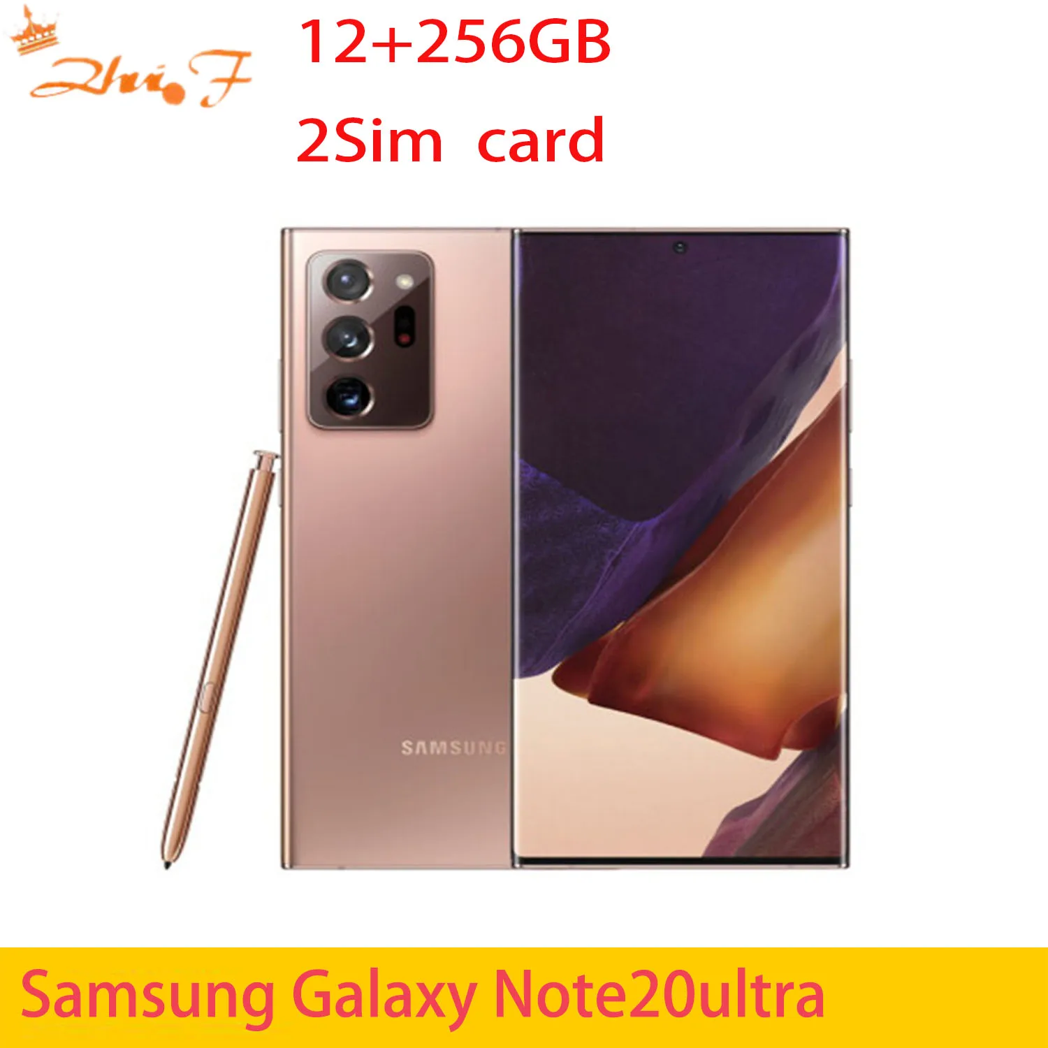 هاتف Samsung Galaxy Note20 Ultra 5G N986B/DS note20u 256/512GB ROM 12GB RAM هاتف محمول ببطاقة مزدوجة #1