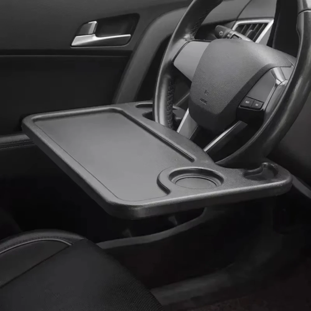 Portable Car Laptop Computer Desk Mount Stand Foldable Steering Wheel Dining Table Bracket Drink Food Coffee Tray Board Amagi