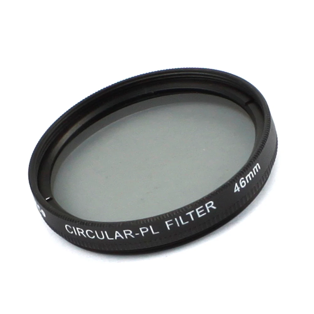 46ミリメートル円形分極(cpl)フィルタースーツ用レンズソニーpentaxキヤノンニコンオリンパス