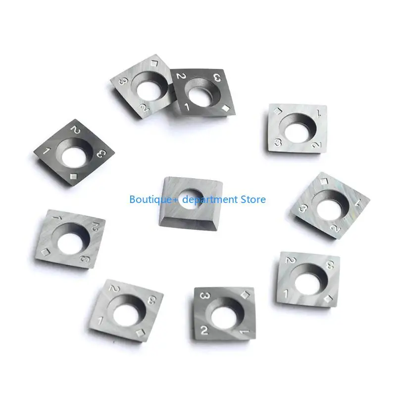 

E1PD 1 Box 15mm Square Steel Cutter Inserts Knives for Cutting Works Tools Energy Saving Square Insert Cutter
