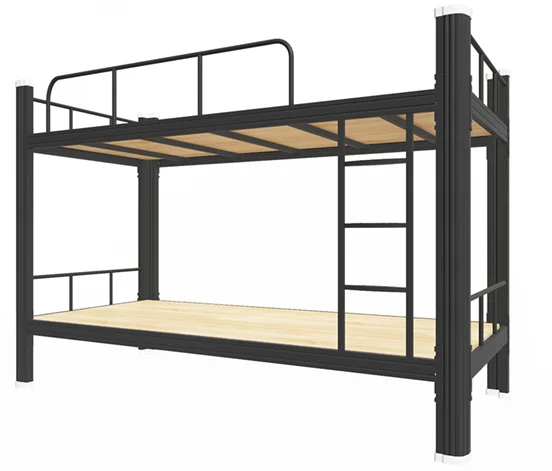 2022 Heavy Duty Detachable Metal Frame Adult Double Steel Bunk Bed