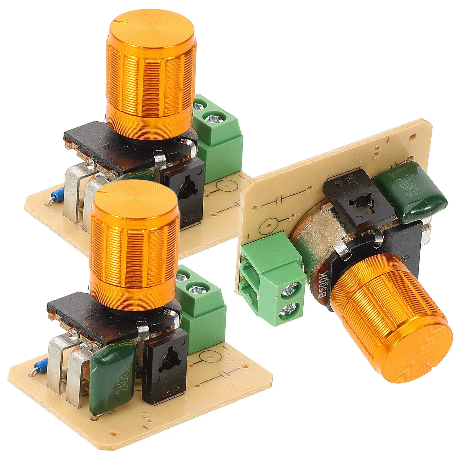 

3Pcs Dimmer Switch 150W Adjustable Brightness Lamp Control Electric Bulb Regulator for Home Lighting Decor Multi-Use