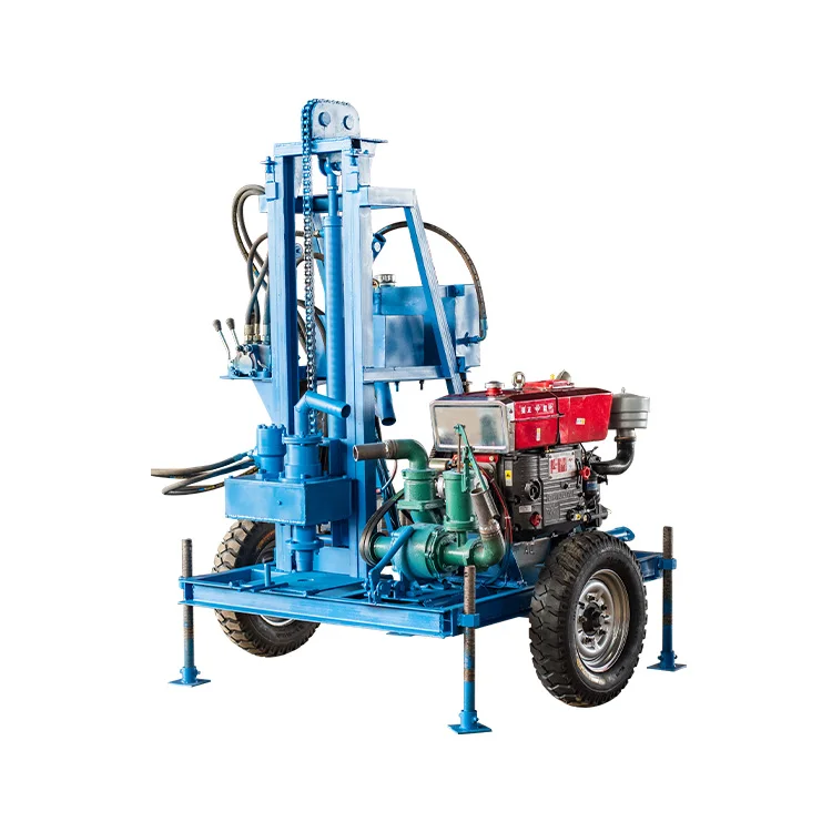 Simple Bore Small Portable Deep Small Artesian Water Well Drilling Machine Drill Rig Mine