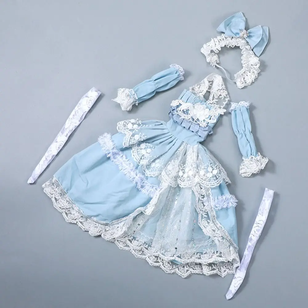 

Классическая одежда для кукол BJD 1/3, красивое изысканное платье принцессы на подтяжках 60 см, элегантное платье для куклы BJD в стиле рококо, 60 см, кукла 1/3