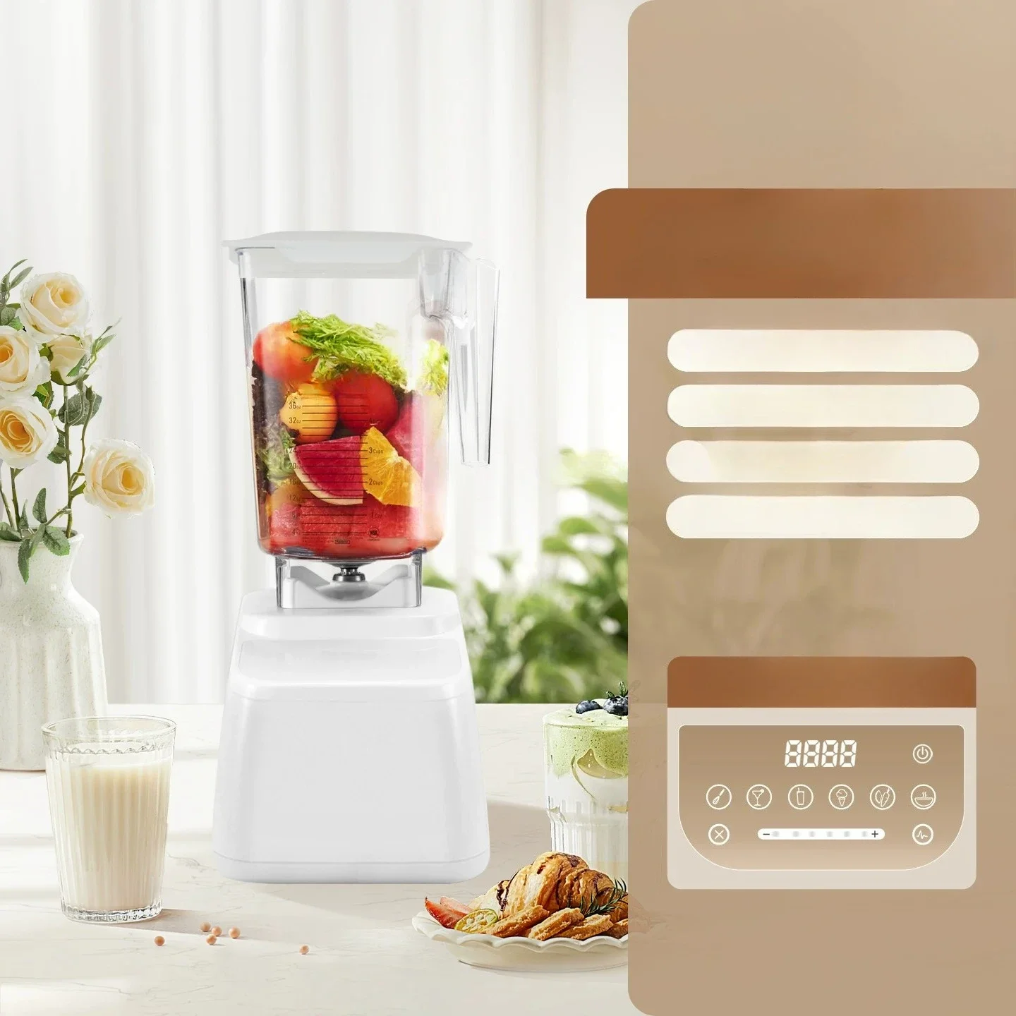 Automatic household intelligent multi-functional complementary food machine wall-breaking cooking machine D650