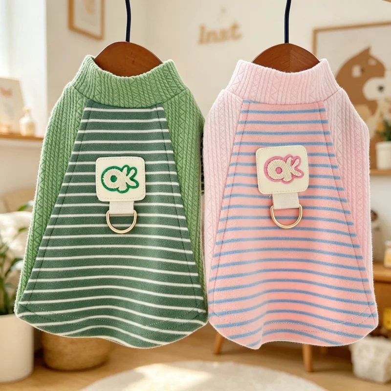 Camiseta suave fina de verano para perros pequeños y gatos - imagen 5