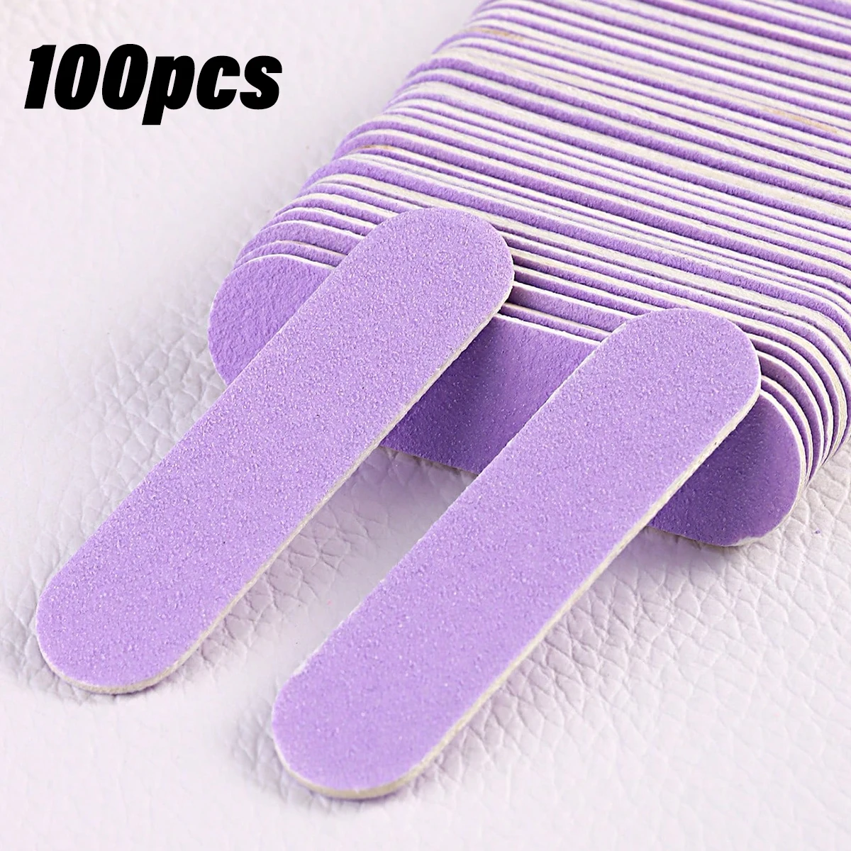 Dubbelzijdige nagelvijlen Mini hout schuurbufferblokset voor gellak manicure pedicure salon professionele nail art tools