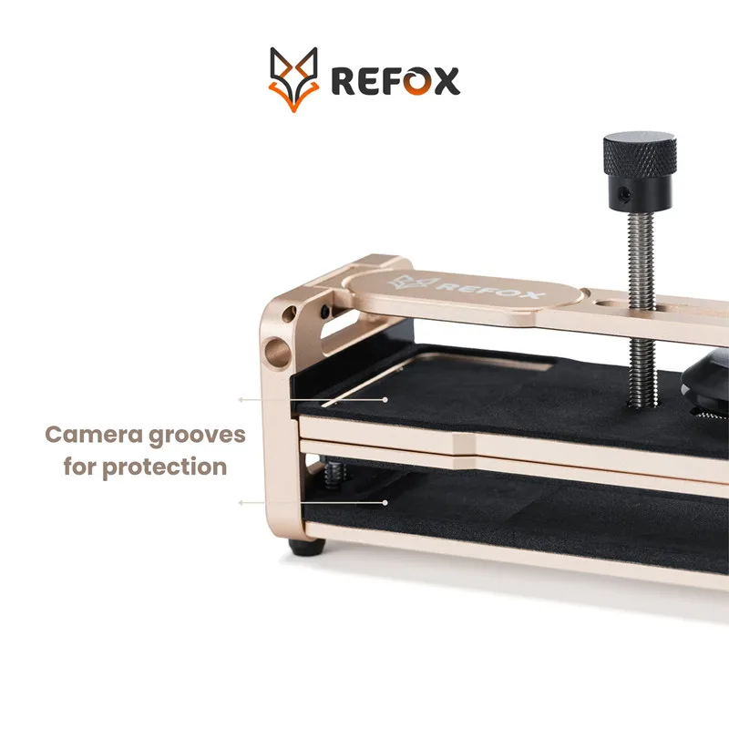 REFOX RS51 فتاحة الهاتف المحمول المشبك تركيبات ل IP SAM شاشة مسطحة الغطاء الخلفي إزالة وإصلاح عقد الضغط
