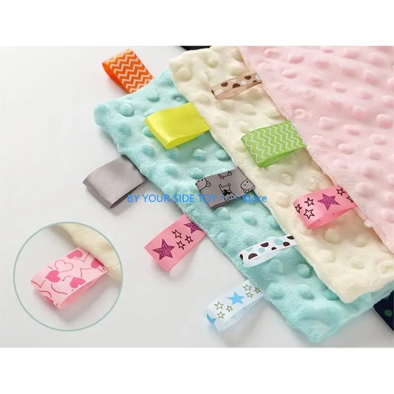 

Baby Appease Towel Soft Soother Teether Infants Comfort Sleeping Nursing Blanket U6XE