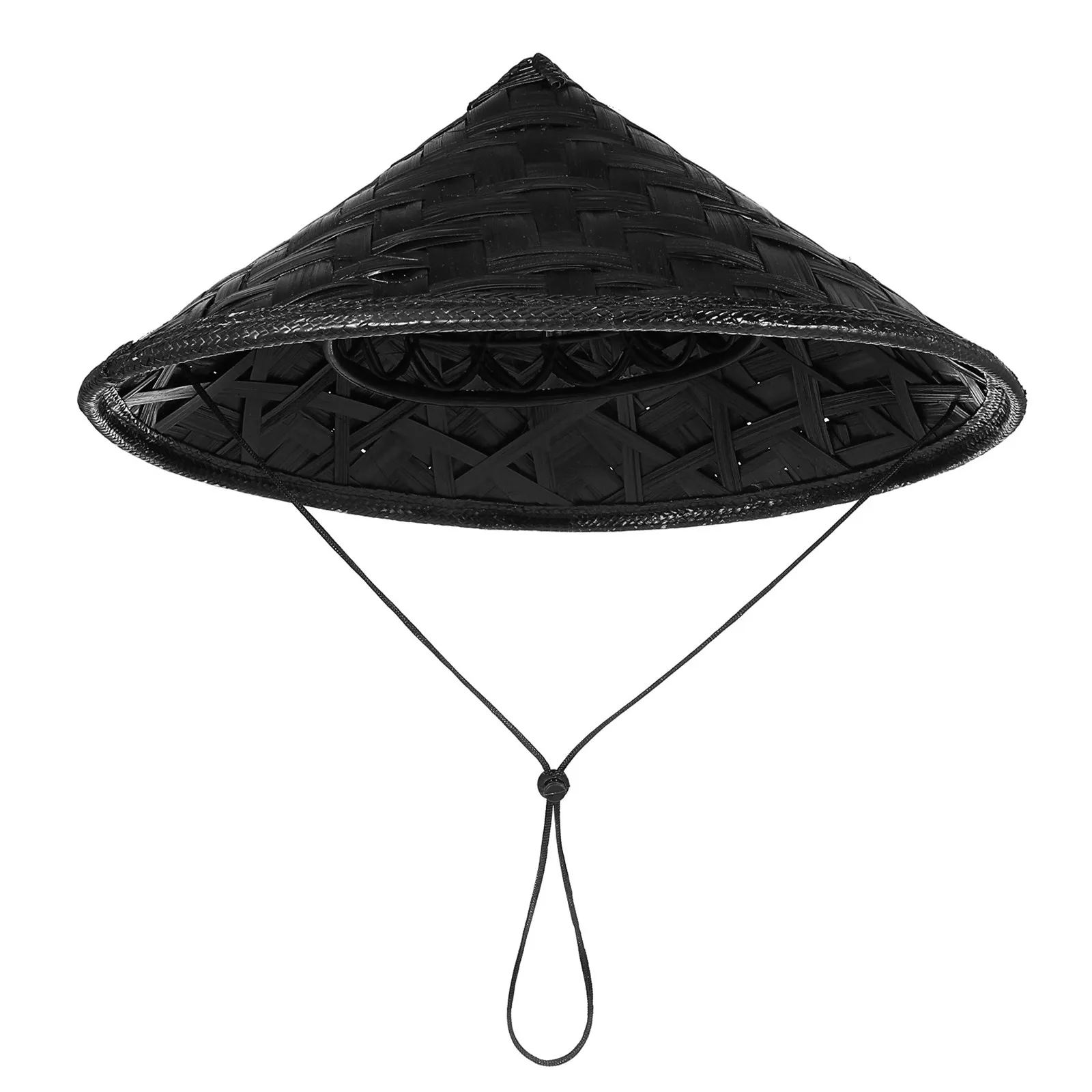 

Bamboo 36CM Lightweight Cosplay Decorative Hat Party Stage Performance Props Simple Prop Hat Elegant Good