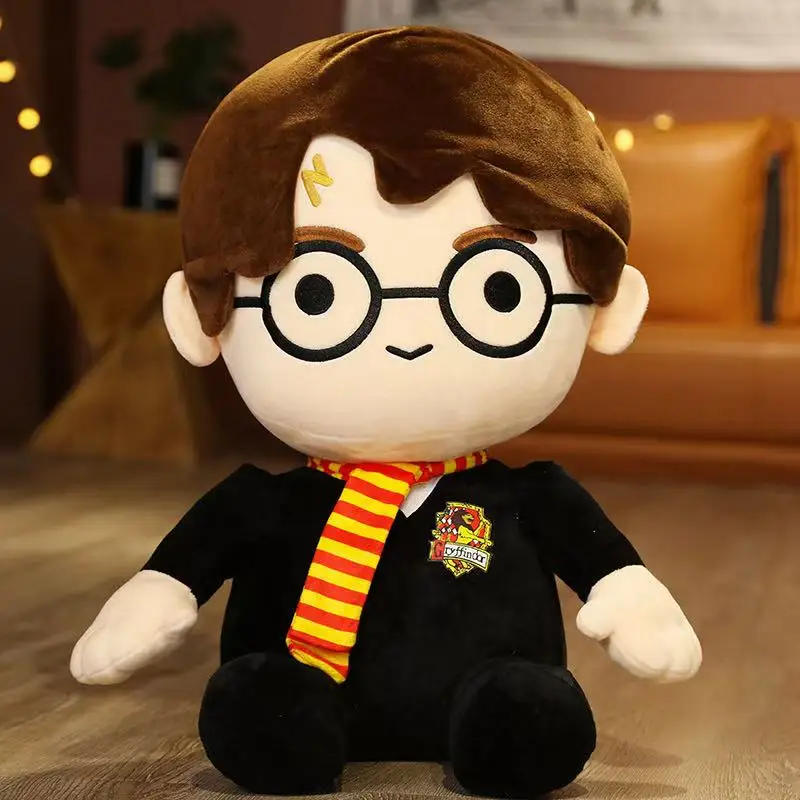 

Miniso's latest wizard Harry Potter stuffed toy stuffed plush toy, cartoon anime cute pillow, children's birthday gift, fun doll