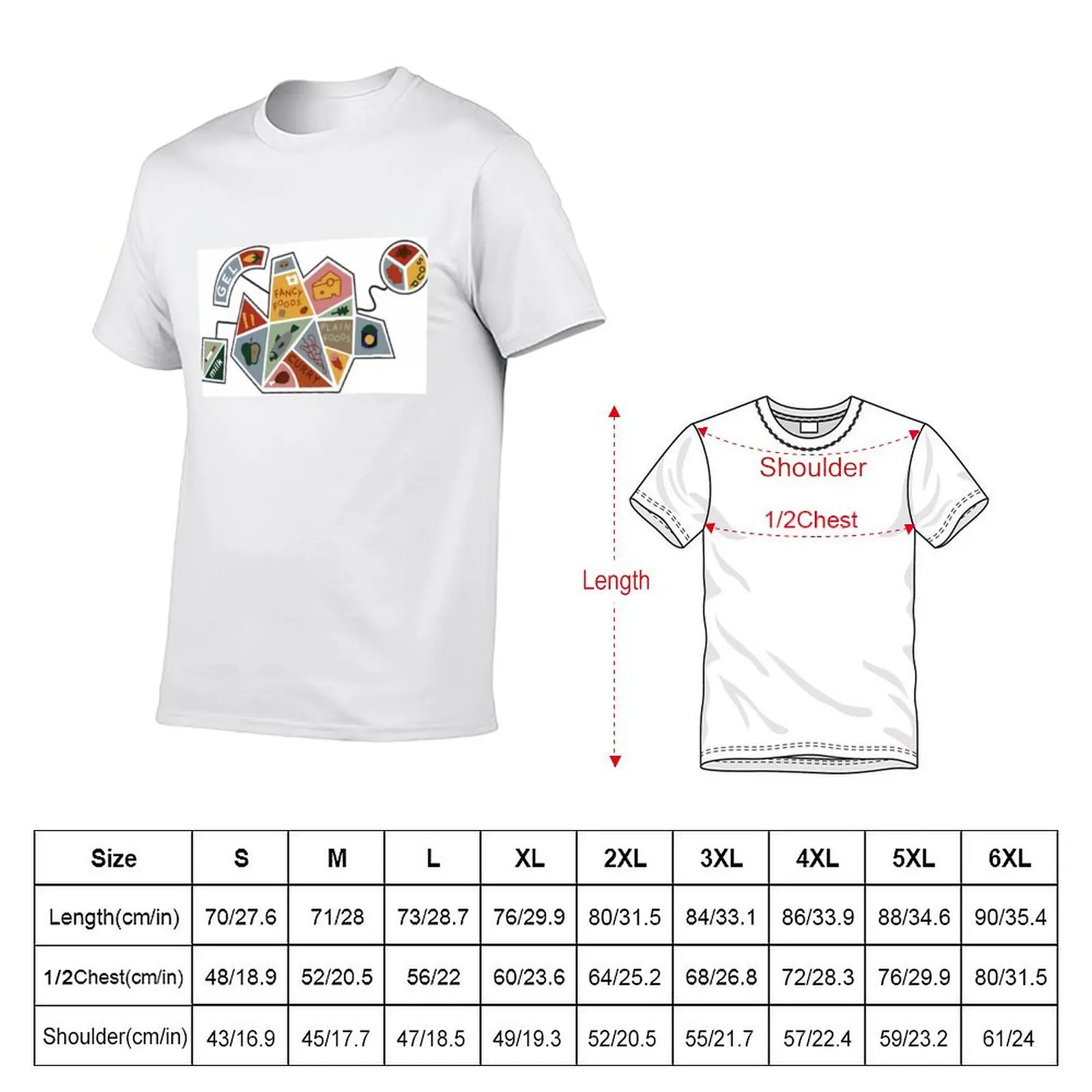 DHMIS - simple health shape T-Shirt Big and Tall Solid Color T-Shirt