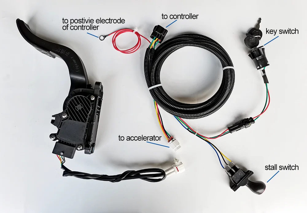 Programmable Motor Driver Controller 72v 5000w BLDC Electric Car Conversion Kit for Mini Electric Vehicle