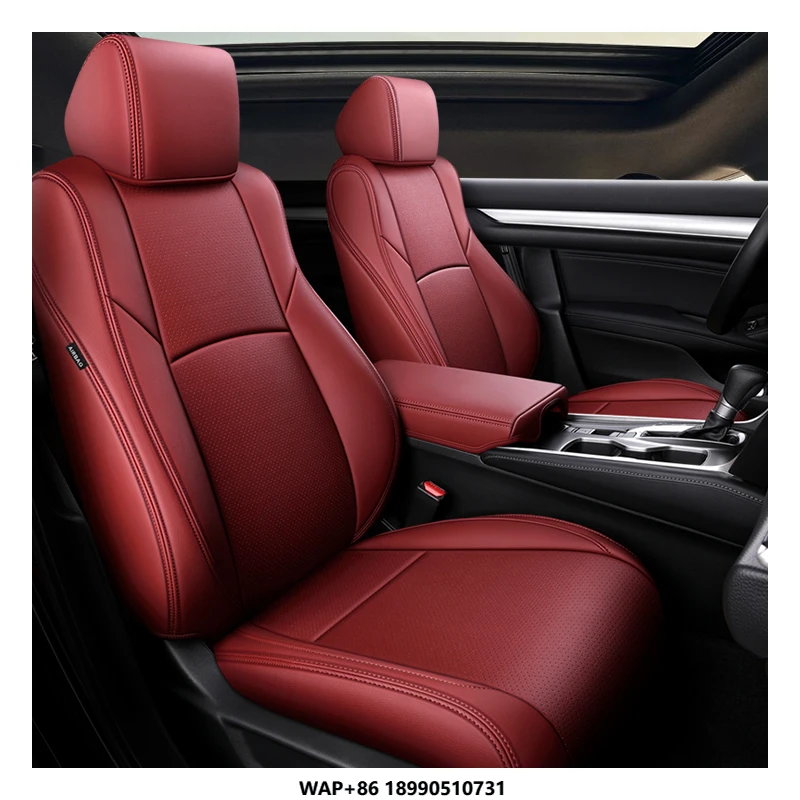 

Custom Made for Car Accessories Seat Covers for 5 Seats Luxury Leather Fit for CRV Accord HRV HR-V Hilux Aygo Yaris