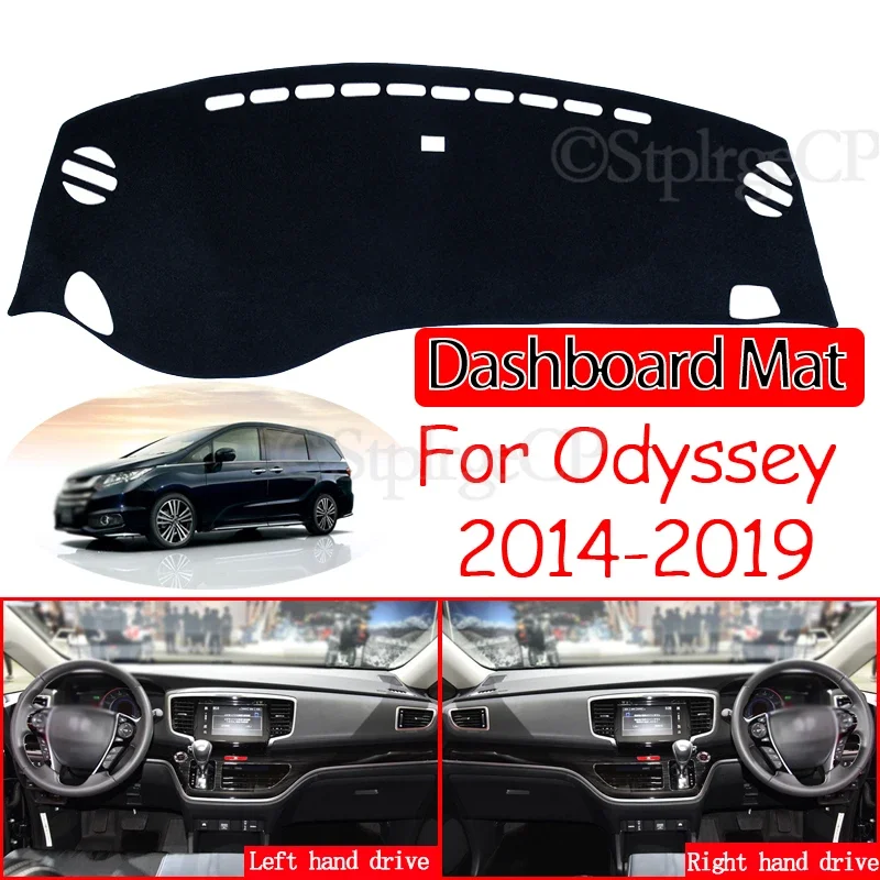 

Car Accessories RC1 RC2 for Honda Odyssey 2014~2019 JDM Model Anti-Slip Mat Dashboard Cover Pad Sunshade Dashmat Protect Carpet