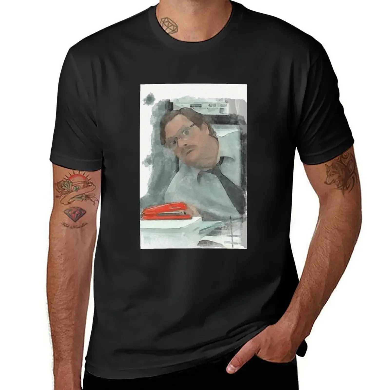 

Office Space Milton T-Shirt kawaii clothes graphic t shirt vintage mens graphic t-shirts pack