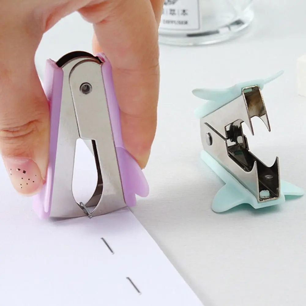 3PCS Macaron Color Portable Multi-Function Stapler Removal Machine Staple Remover Stationery Tools Nail Out Extractor Puller