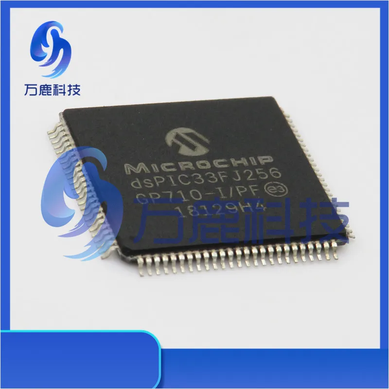 Dspic33Fj256Gp710-I/Pf 16 Bit Mcu/Dsp 100Ld 40 Mips 256Kb Flash Gp Tqfp-100