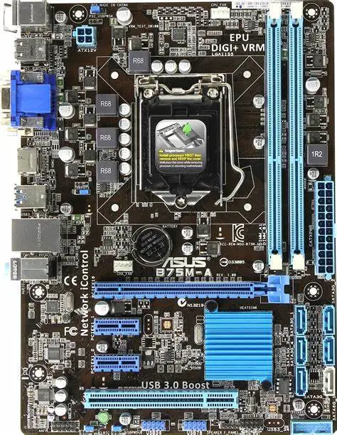 

Asus B75M-A материнская плата LGA 1155 Intel B75 поддержка i3-2130 3250 2500 3210 3470 3770 G1630 cpu DDR3 16GB Micro ATX