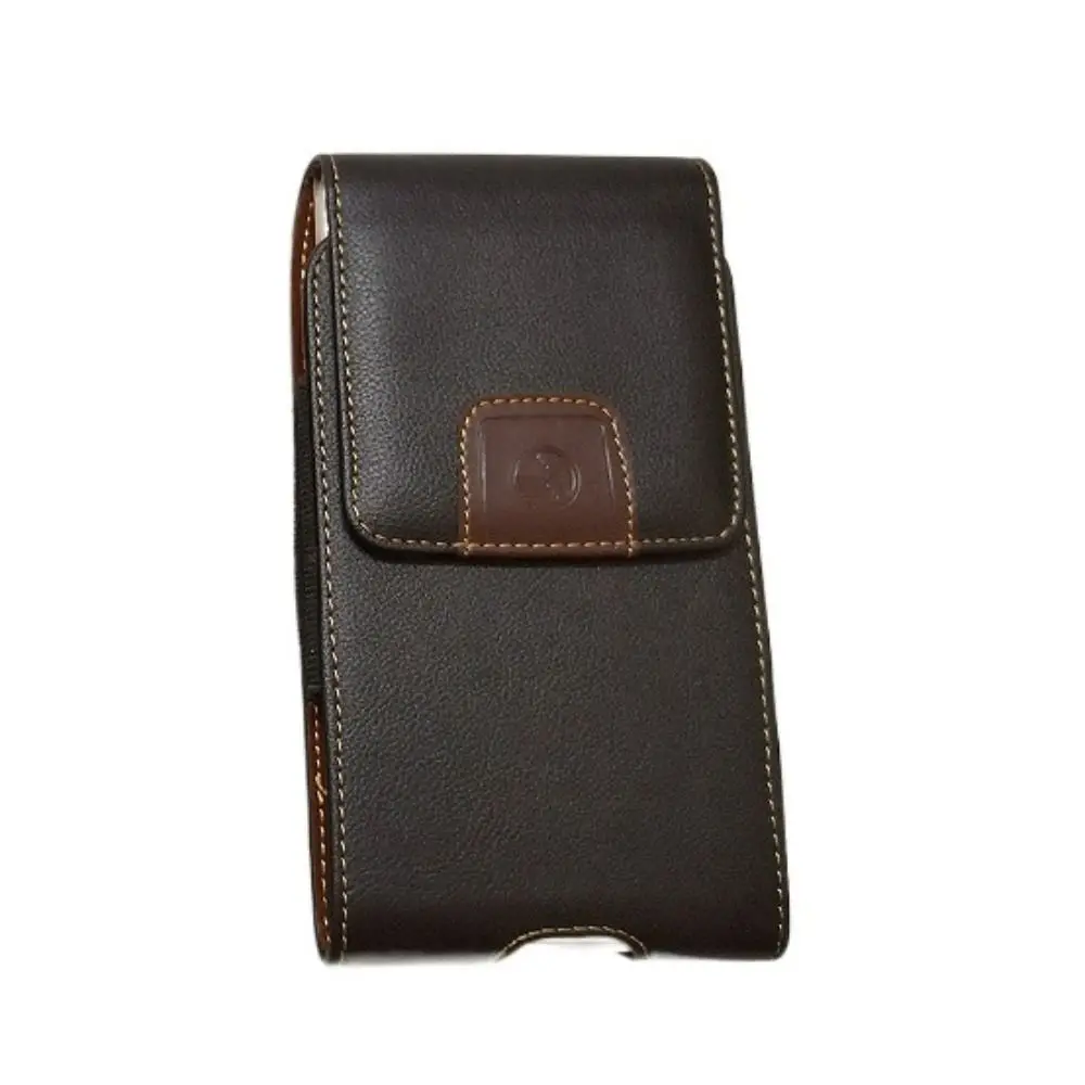 

Leather Case Mobile Phone Pouch Waist Pack Waterproof Phone Belt Clip Bag Universal Black Phone Belt Hanging Pouch Mobile Phone