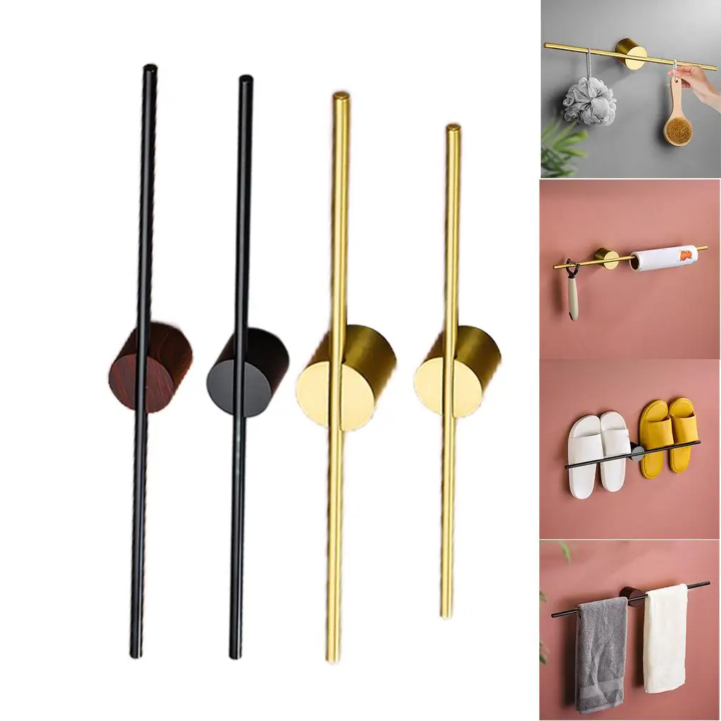 

40/50 см экономия места для полотенец регулируемая настенная вешалка для полотенец вешалка для полотенец для балкона гостиной отеля кухня и дома