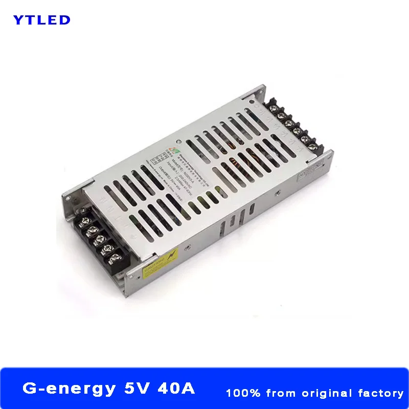 G-energy N200V5-A 5V 40A 220V Led ModuleTransformer Switcher For Led Panel Cabinet Source Led