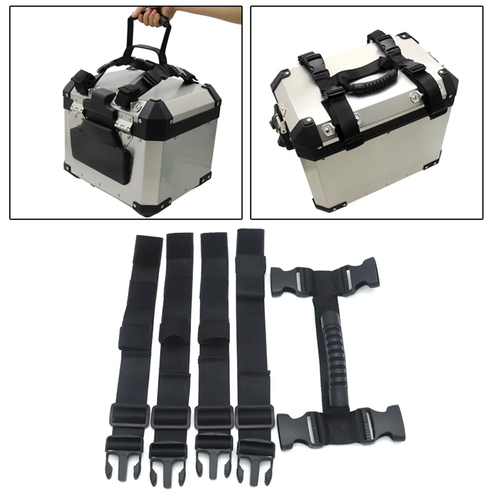 Handle Strip Luggage Strap For Pannier Side Box Aluminum Alloy Box Trunk For BMW R1200GS Adventure R1250GS Adv LC F700GS F800GS