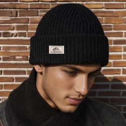 Winter Hat 2 in1 Mask Beanies Hats Warm Knitted Balaclava Hats Windproof Solid Full Face Ski Bonnet Cycling Earmuffs Cap