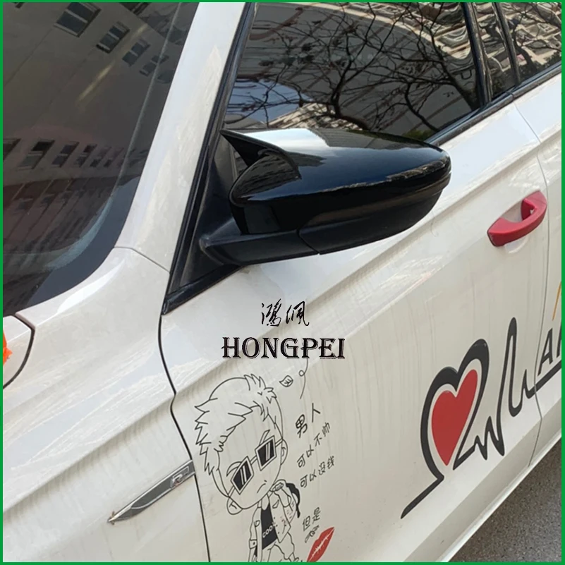 

Car Styling For Volkswagen VW Jetta MK6 Euro 2012-2017 Rearview Mirror Cover Sticker Trim Auto Parts Accessories