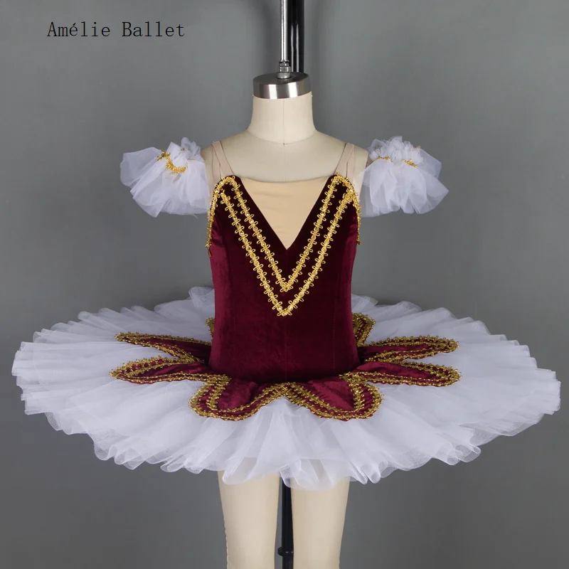 

BLL038 Child & Adult Standard Size Pre-Professional Stage Performance Costumes Classic Ballet Dance Tutu Ballerina Dress