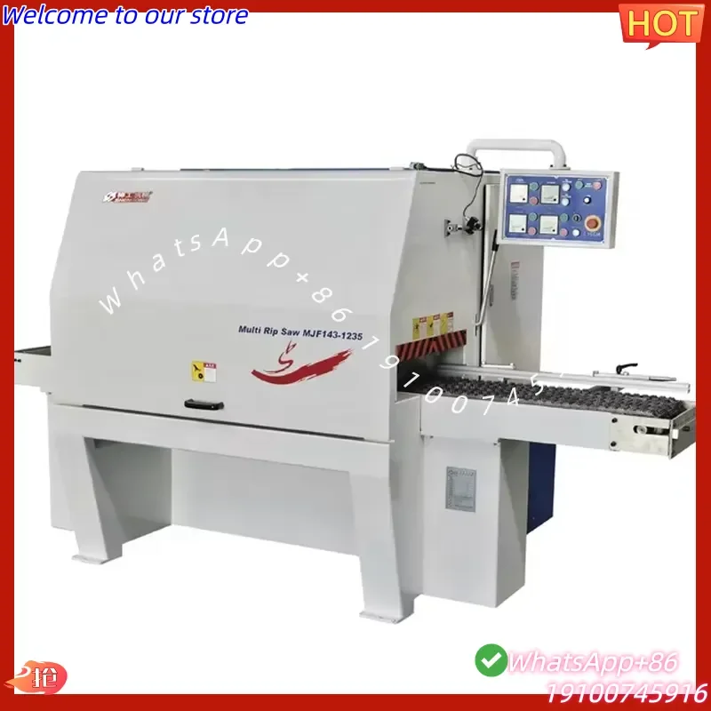 2026Hot Wood Multi Blade Ripsaw Log Multi Rip Saw for square Timber