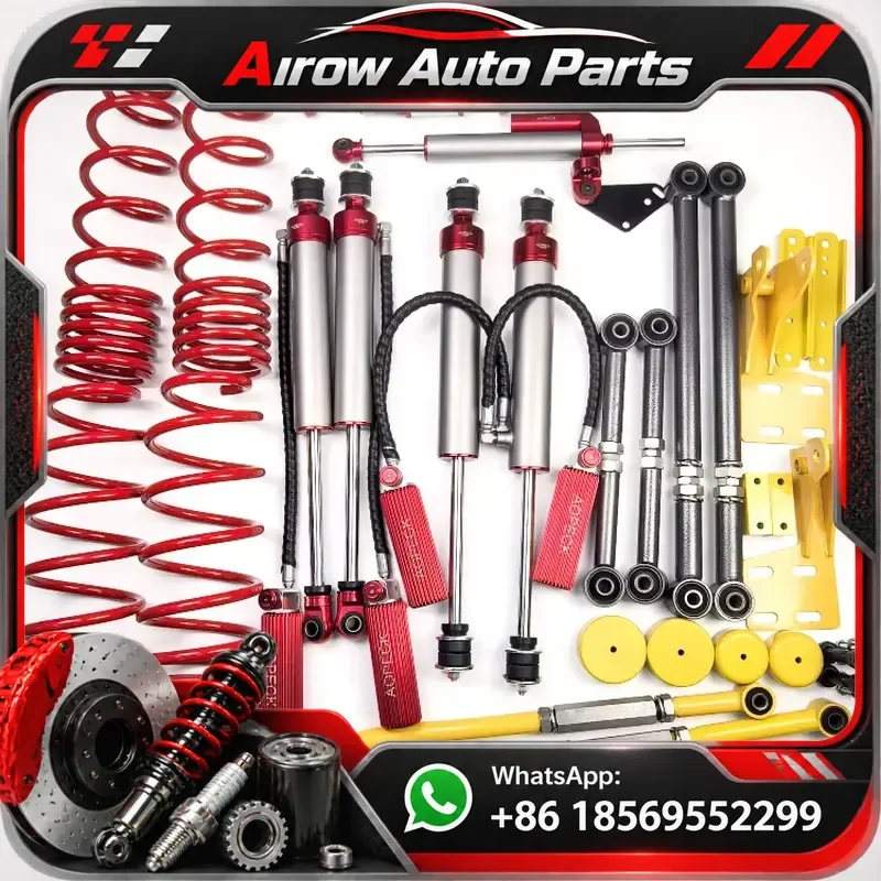 Nitrogen Shock Absorbers For LC80 Front Lifting Kit Off Road Suspension Heavy Duty Upgrade