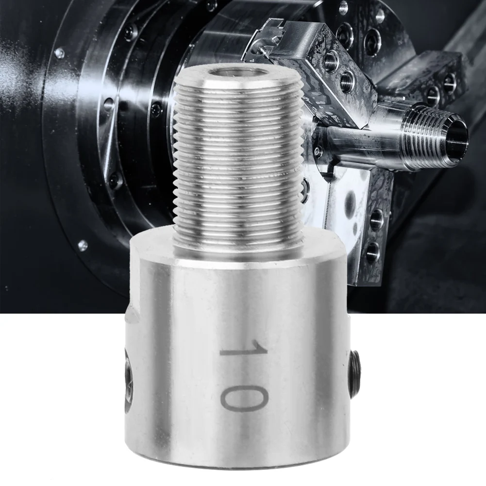 CNC Parts Mini Lathe Machine Parts Lathe Chuck Chuck Connecting Rod Stainless Steel M14*1 for K01-50/63 K02-50/63 Lathe Chuck