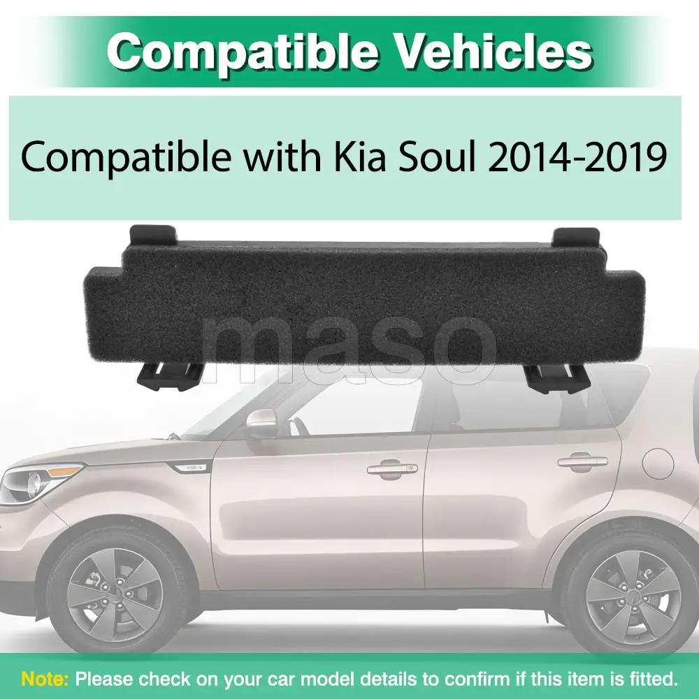 

97129-B2000 97129B2000 Automobile Air Conditioner Heater Cabin Air Filter Cover For Kia Soul 2014 2015 2016 2017 2018 2019