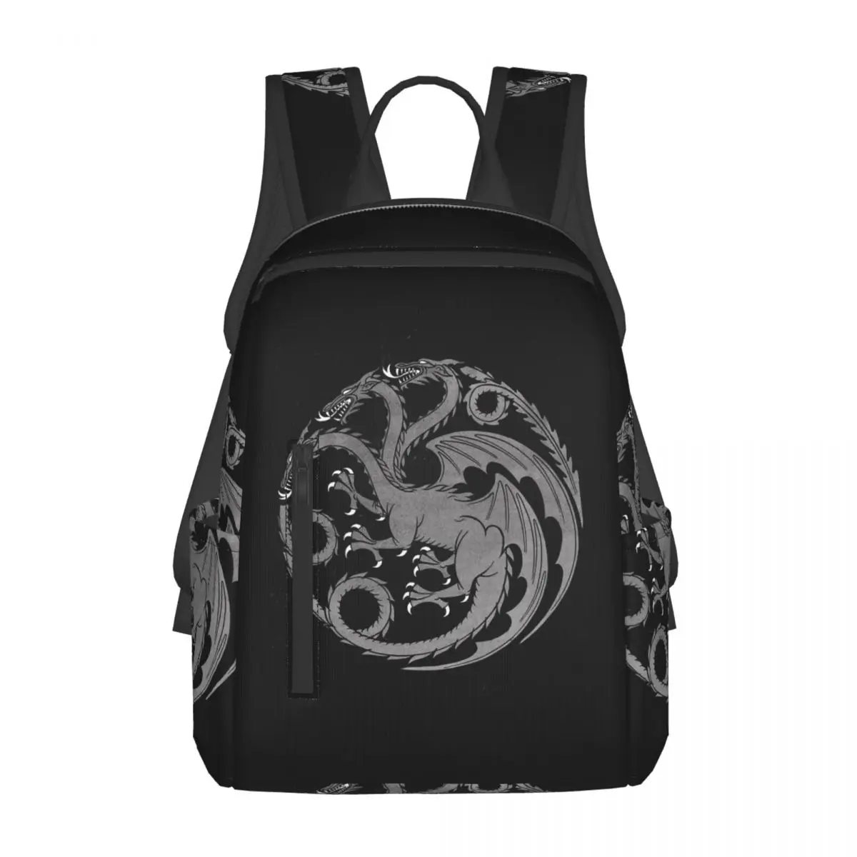 

House Targaryen Backpack Large Capacity Boys Girls BookBag School Bag Shoulder Bags for Men Women