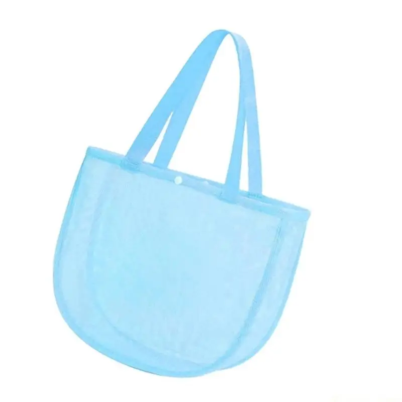 31BE Shell Collecting Bag Beach Toy Bag Travel Sand Toy Bag Beach Shell Bag Swimming Pool Bag for Boys and Girls