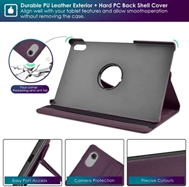 360 Rotating Case for Huawei Matepad Pro 11 T10 T10s SE 10.4 Honor Pad V6 X8 Pro 11.5 X9 Mediapad M5 Lite 10 M6 10.8\