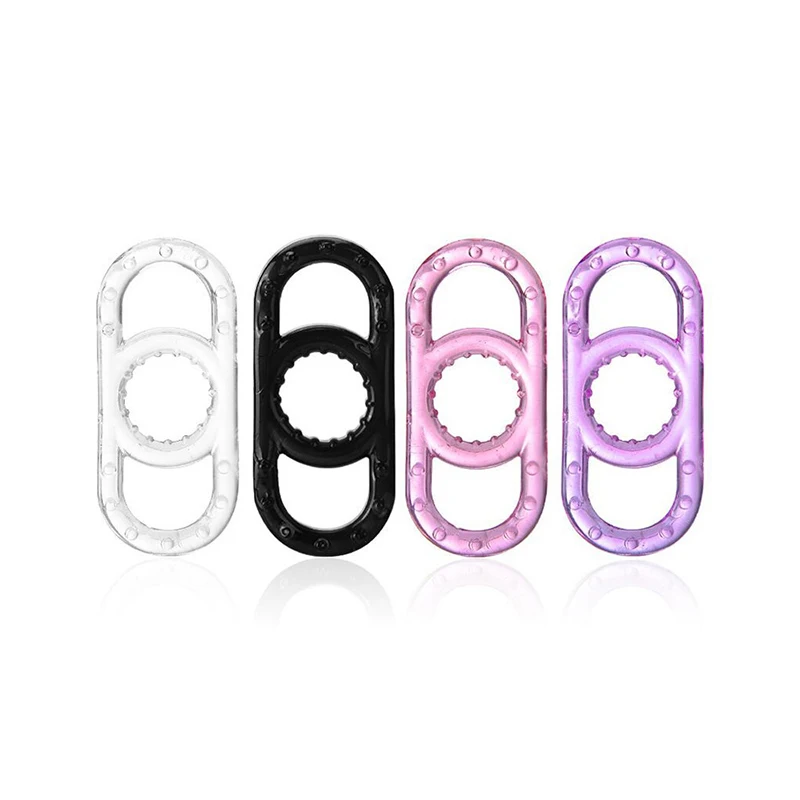 3 ثقوب القضيب قفل حلقة الجنس لعب للرجال خواتم الديك تأخير القذف ديك توسيع سيليكون الذكور تعزيز المنتجات المثيرة