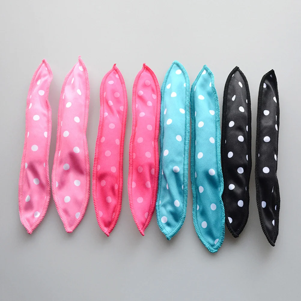 15 قطعة من بكرات الشعر سهلة الاستخدام، مادة آمنة، تسريحات شعر عصرية لصالونات التجميل المنزلية، أدوات تجعيد الشعر بلون عشوائي