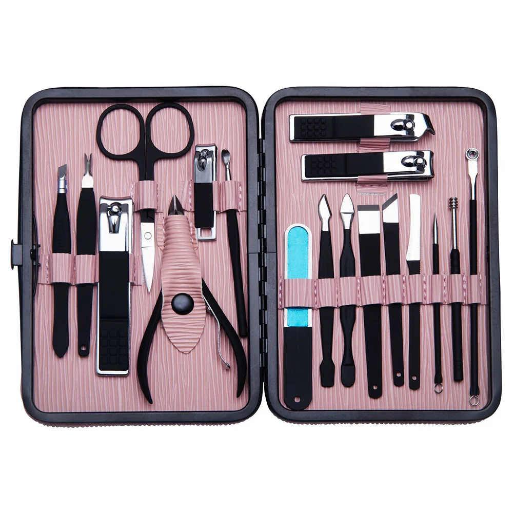 1Set Maniküre Kit Professionelle Pflege Werkzeuge Langlebig Nagel Clippers Pediküre Set Tragbare Fingernagel Trimmen Geschenk