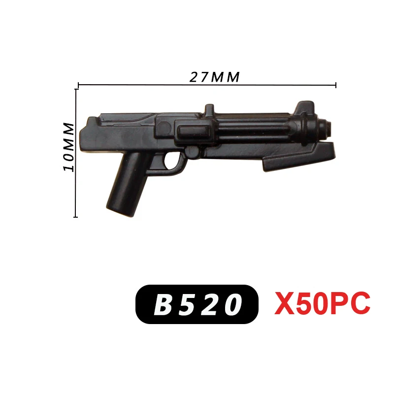 Militärische Kriege Galaxy Waffen Bausteine Film Action Soldat Figuren Teile Pistole Axt Tasche Zubehör Kit MOC Mini Ziegel Spielzeug