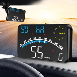 GPS Head Up Display Display a LED proiettore parabrezza contachilometri tachimetro G10 HUD universale con allarme di guida affaticamento di velocità eccessiva