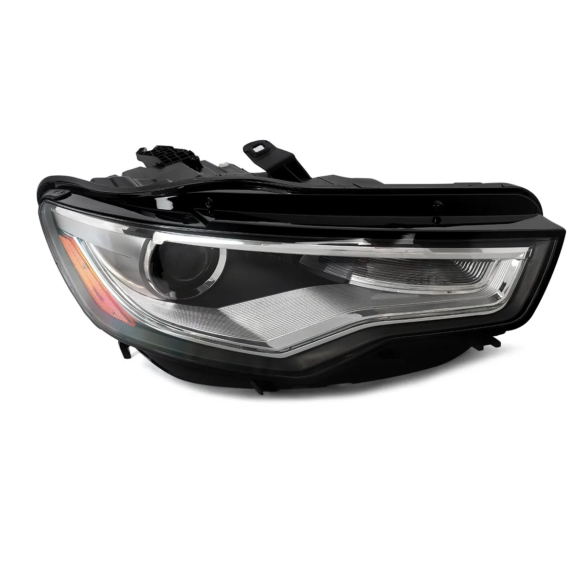 Right Side Headlight Replace For Audi A6 S6 2012 2013 2014 2015 HID LED DRL Projector Head Light Passenger Side Front Right
