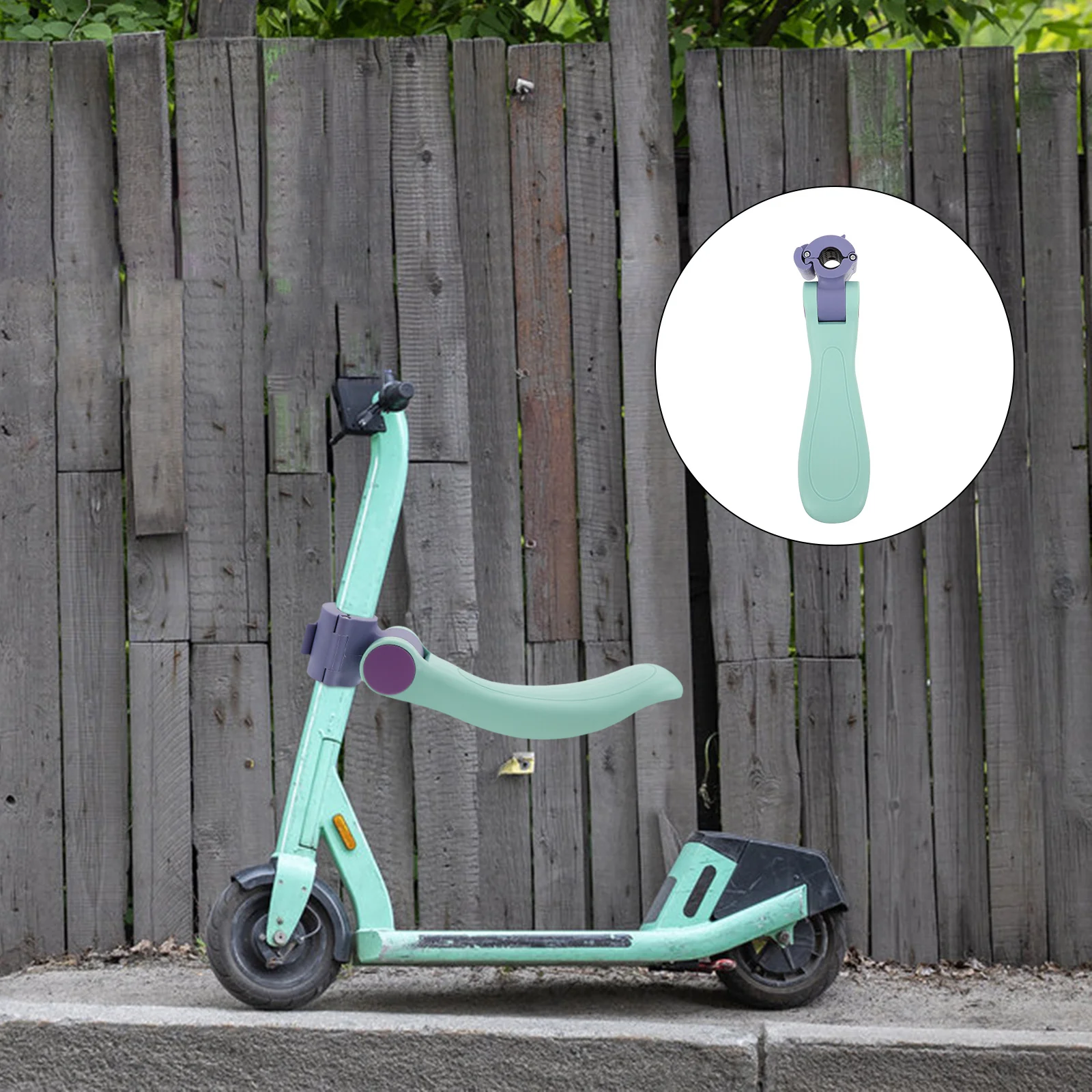 

Foldable Scooter Seat For Adjustable Thickened Riding Cushion Durable Plastic Saddle Replacement -