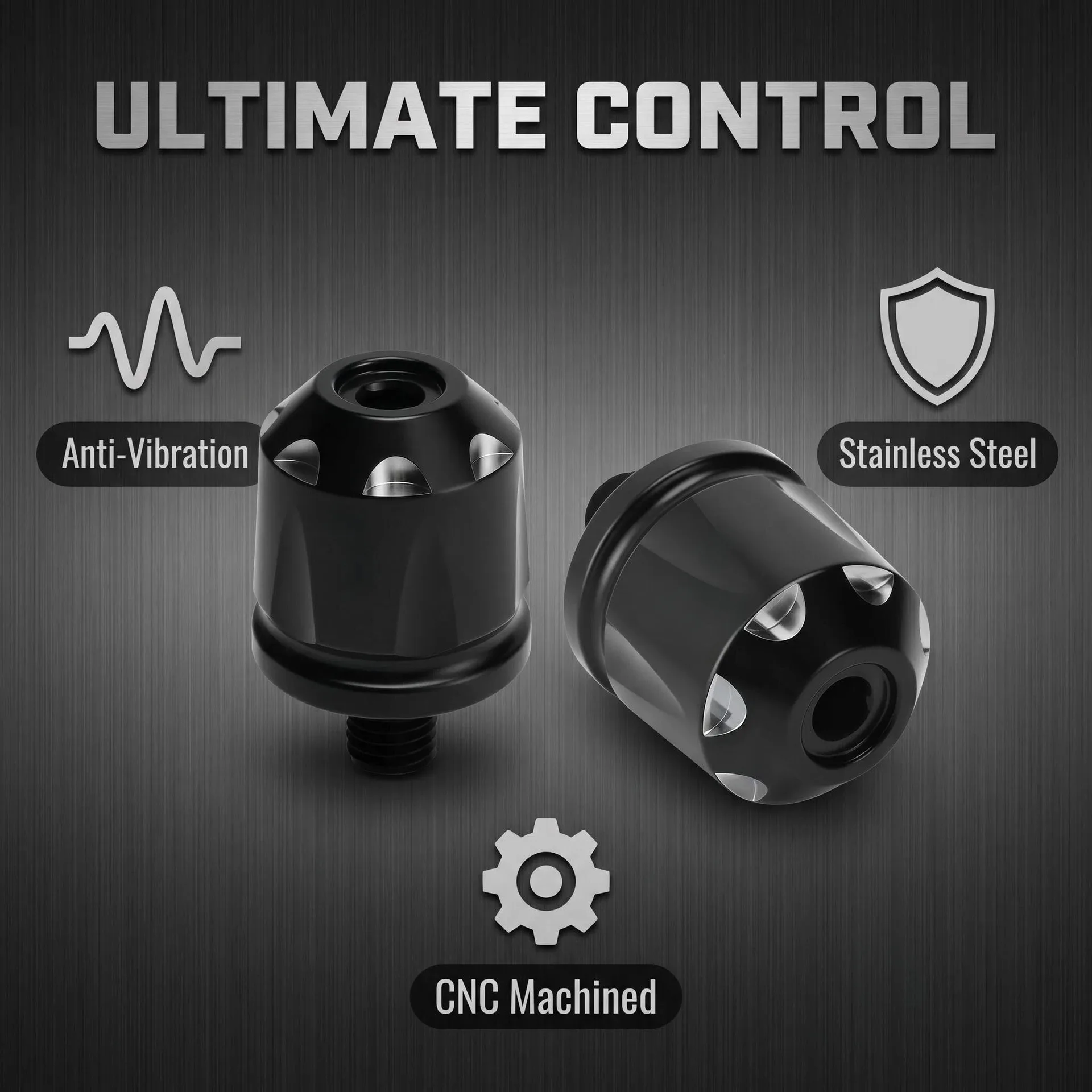 

Motorcycle Aluminum Handlebar End Plugs Caps For Can-Am Spyder F3 RT 2024+ CNC Handle Bar End Cover Accessories
